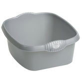 Schüssel rechteckig - 12 Liter - 32x39 cm - Waschschüssel Spülschüssel Wasserschüssel Lebensmittelecht Kunststoff Spüle Haushaltsschüssel Universal Küchenschüssel Pflege nestbar