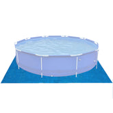 Poolunterlage für runde Frame Pool Ø366cm - 110g/m² PE - Wasserdicht - Bodenfolie Unterlagen Schutz Bodenschutzplane