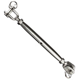 Edelstahl Wantenspanner Spannschraube D-6 x 16-24 cm lang - Seilspanner Segelspanner für Drahtseil