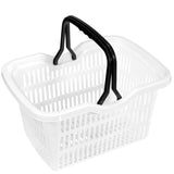 Tragekorb mit 2 Henkeln 20 Liter 44x32x23 cm Einkaufskorb Transportkorb Kunststoff Korb