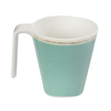 Melamin Tassenset pastellgrün 4 Tassen je 350 ml - Campinggeschirr Geschirr Personen Picknick Camping Outdoor