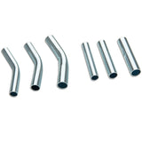 Fiberglas Zeltstange Reparatur-Set 3 Fiberglas-Segmente Ø12,5/11/9,5 mm 65 cm - mit Gummizug und Einfädelhilfe Hülsen Zeltgestänge Zeltstangen - Ersatzstangen für Zelte Kürzbar
