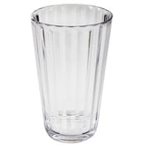 Acryl Trinkglas 450ml elegante Kristall Glas Optik - klar - Wasserglas - Cocktailglas - Kunststoff Glas - Outdoor Haushalt Küche - stabil - bruchsicher - leicht abwaschbar