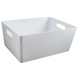 Ordnungsbox - DINA4 - 35x26x15cm - 11.5 Liter - Ordnungskorb - Schubladenorganizer Schublade - Organizerbox Ordnungssystem Kunststoff Aufbewahrung Bad Korb Schrank Schreibtisch