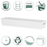 Ordnungsbox - 40x10x6cm - 2 Liter - Ordnungskorb - Schubladenorganizer Organizerbox - Ordnungssystem