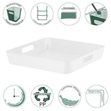 Ordnungsbox 30x30x5 cm Ordnungskorb Regalorganizer Wandregal Aufbewahrungsbox