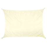 Sonnensegel 2x3 rechteckig - creme - Sonnenschutz wasserabweisend - UV-Schutz Garten Terasse Camping