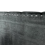 Gartenzaun Sichtschutznetz - dunkelgrün oder anthrazit - Zaunblende Tennisblende Schattiernetz