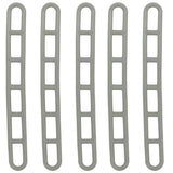 Gummispanner Gummiverspanner Spanngummi Spanngurte Zeltgummis Planenspanner Zelt Vorzelt Spanner Spanngurt Planen Spannen Gummi Spannring Grau Spannseil Elastisch Seil Expanderseil Camping Zubehör Set