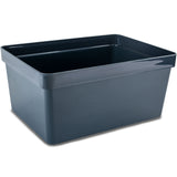 Ordnungsbox - DINA4-Format - 17 cm hoch 36,5x26x17 cm - 15 Liter - Ordnungskorb Schubladenorganizer Organizerbox Ordnungssystem Kunststoff Aufbewahrung Schrank Bad