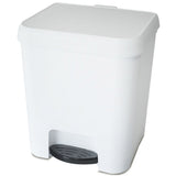 Mülleimer Treteimer 7 Liter eckig 21x23x26cm Kunststoff Küche Büro Bad Pedaleimer Kosmetikeimer Papierkorb Eimer Abfalleimer Abfallbehälter Mülltonne Müll Mistkübel