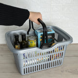 Tragekorb mit 2 Henkeln 20 Liter 44x32x23 cm Einkaufskorb Transportkorb Kunststoff Korb
