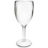 4x Acryl-Weinglas 290ml Set Acryl - Weingläser für Camping Küche - Trinkkelch Goblet elegantes Design